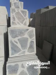 23 بلاط رصيف وكرجات وارضيات  بجميع انواعه حجر كندرين جميع المقاسات ممون وعادي شحف حجر جميع الأنواع طوب