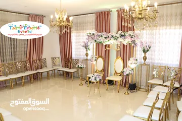  5 تنسيقات وثيمات ورد فاخر للحفلات