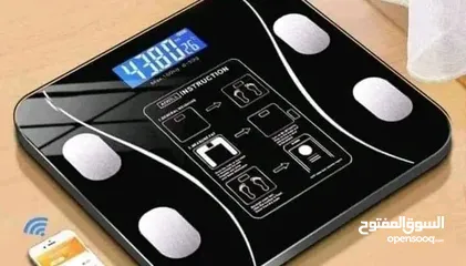  3 ميزان اشخاص ذكي لقياس نسبة الدهون والعضلات