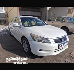  1 هوندا اكورد 2009 -مالك ثاني بدون حوادث  Honda Accord 2009 Japanese without accidents - second owner