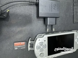  6 مستخدمه اصليه بحاله الوكاله للبيع استخدام خفيف جدا والنسخه التى يوجد فيها ذاكره ومعها شاحنها الا PsP