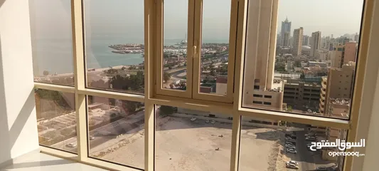  2 شقة سكنية للايجار فى Byblos complex السالميةقطعة9 الدور11) Sea view(