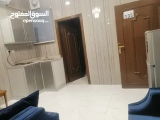  5 للايجار الشهري شقة غرفة وصالة مفروشة حي الخليج الرياض