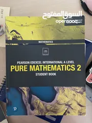  2 IGCSE Edexcel International Alevel used books  كتب نظام بريطاني لصف 11 و 12 مستخدمة