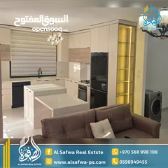  1 شقه سوبر ديلوكس مفروشه سكنه اولى جديده مطله - منطقه هادئه بعيده عن الازمه - خمس دقائق  عن وسط البلد