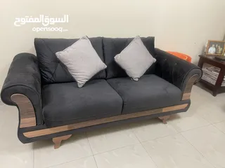  1 Foldable 2 seater Sofa