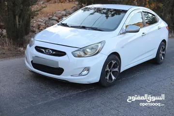  16 هواندي اكسنت ديزل موديل 2013_اتومتيك_ماتور 1600تربوا_السيارة صلاة النبي نظيفة وبسعر حرق