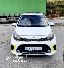  2 كيا مورنينج 2018 GT LINE فل  فتحة سقف