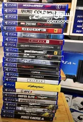  3 سيديات اللعاب بلايستيشن cd ps4