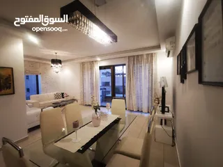 1 شقة مفروشة في  الصويفيه (قرب زيت و زعتر) #للايجار / مع بلكونة (عفش فخم)