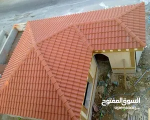  9 تركيب كافة اعمال القرميد ....