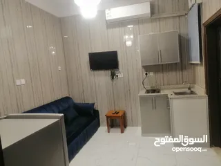  3 للايجار الشهري شقة غرفة وصالة مفروشة حي الخليج الرياض