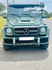  8 مرسيدس G Class لون اخضر مميز