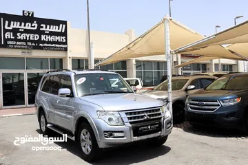  3 MITSUBISHI PAJERO 2016 GCC EXCELLENT CONDITION WITHOUT ACCIDENT