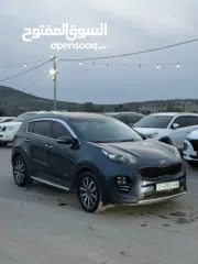  6 كيا سبورتاج 2017 فل كامل اضافات مع فتحه