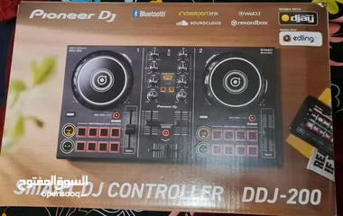 3 DDJ-200 2-channel Smart DJ controller & JBL Bar 2.1 Soundbar with Wireless Subwoofer
