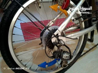  2 بسكليت ياباني اصلي  نوع جيب قياس 20 7غيارات بحاله وكاله بنطوي ياباني مش صيني بسعر مناسب