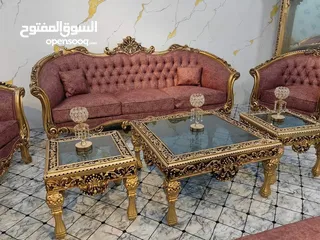  5 تخم 10 مقاعد ريزين ايراني   مع سيت طبلات ثلاثية ملكية