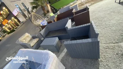  12 اطقم خارجيه رتان اثاث خارجى بافضل اسعار