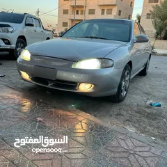  6 هيونداي افانتي 1996  جير اتومتيك لون سيلفر