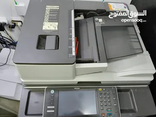  2 ماكنة Ricoh MP 7502 sp للبيع مستعمل خفيف خالية من اي عيوب ( شغل دعك ) ارقى واقوى طابعة وماكنة تصوير