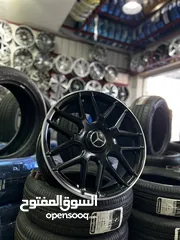 2 :- جنط مرسيدس  :- قياس 18 انش :- مستعمل بحالة الوكالة