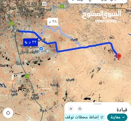  3 للبيع قطعه ارض 10 دونم شارعين  في الزباره من اراضي الموقر حوض الفالج الغربي