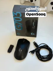  14 للبيع ماوس لوجيتيك g703 وكيبورد ريدراغون وماوس باد ديفو