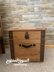  6 غرفة نوم طفل  قراصنة تركية ماركة CILEK شبه جديد :  خزانة + سرير + فرشة + كومودينا + مكتب + ستارة