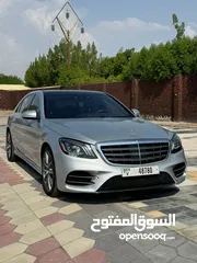  1 مرسيدس S560 موديل 2020  ممشى السيارة 42000K سعر 165000 درهم