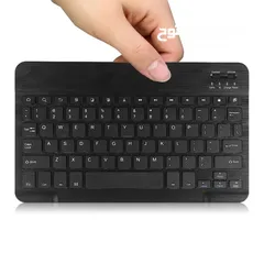  6 لوحة المفاتيح الذكية (  Bluetooth Keyboard Tablet) يصلح لجميع الايباد