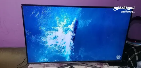  8 TCL 50 inches smart with original remote and stand