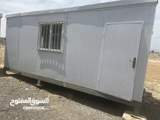  1 كرفان للبيع6*3 بحالة الوكاله بسعرر حرقق