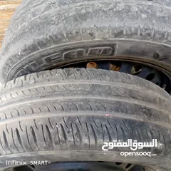  5 جنطات حديد كرولا مقاس 15 مستعمل