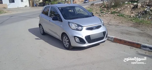  2 كيا بيكانتو  ماتور 1250 اصل اجار  الاتصال المعني