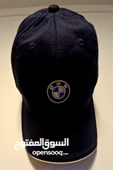  3 BMW Nice Hat One Size Navy cap Adjustable BMW Lifestyle stitched logo EUC