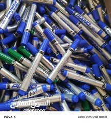  4 اقلام حبر وفلوماستر وحبر سائل بدي الزينات جمله ومفرق للجدين فقط جمله ومفرق في 5000 دزينه