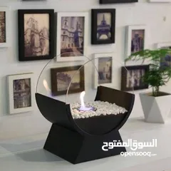  3 مدفأة ديكورية فاخرة للحدائق والمنازل   أضف لمسة من الفخامة والدفء إلى مساحتك مع هذه المدفأة الع