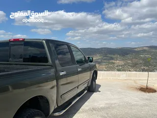 5 للبيع اقساط او البدل بكم نيسان تيتان بنزين فورويل مرخص للبيع