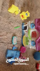  4 العاب اطفال محشوه للزينه واللعب بحاله جيده جدا  للبيع مجموعه او كامله