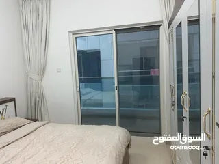  3 للايجار الشهري شقة غرفتين وصالة مفروشة في عجمان منطقة النعيمية أبراج السيتي تاور