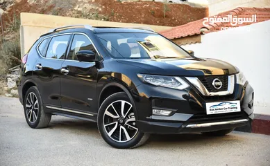  1 نيسان اكس تريل هايبرد 2019 بحالة الوكالة Nissan X trail Hybrid