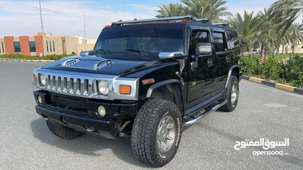  7 HUMMER H2 GCC SPECS 2006 MODEL FREE ACCIDENT EXCELLENT CONDITION LOW MILEAGE FIRST OWNER