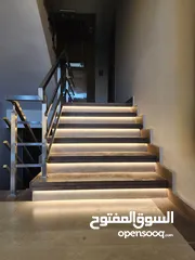  20 شقه ارضيه مميزه مقابل سكن خاص 240 م داخلي 4 نوم حي الصحابة كرادور عبدون رجم عميش تدفئه تحت البلاط