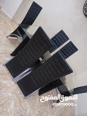  1 طاولة سفرة مودرن شبه جديد