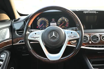  10 ACCIDENT FREE - UNLIMITED KM WARRANTY - MERCEDESE S560 4-MATIC LEXURY 2018  - JAPANESE SPECS - MINT