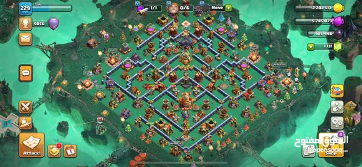 1 Clash of clans th16 account