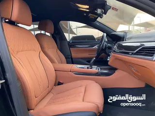  10 BMW 740I   موديل  : 2019 بحالة ممتازة