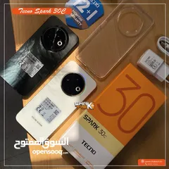  9 جهاز جديد بالكرتونة سبارك 30c رام 8 و 12 و 16 جيجا 128 و 256 مكفول سنة متوفر توصيل