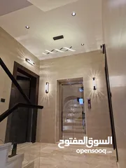 9 شقة طابق ثاني جديدة ،  مميزة ومطلة للبيع / مساحة (210 - 205 )m2 بأجمل مناطق ضاحية الامير راشد